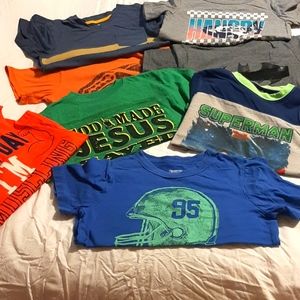 Boys size 5 shirt lot